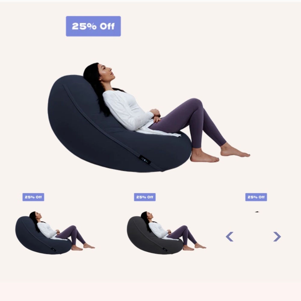 navy moonpod! super comfortable